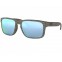 Oakley Holbrook Woodgrain/Prizm Deep Water Polarized Sunglasses